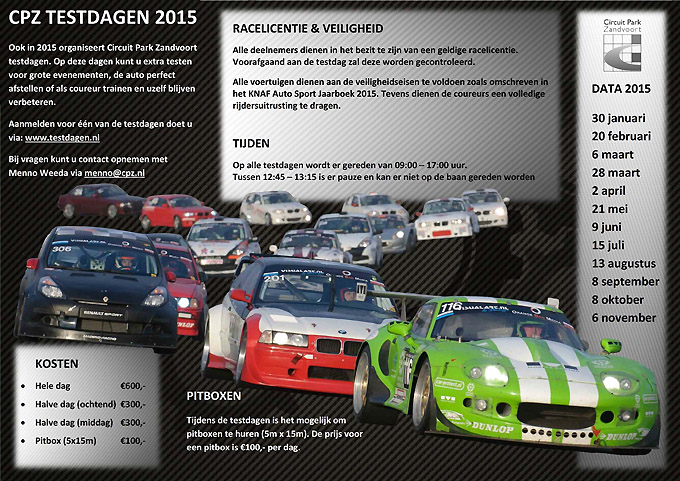 Testdagen Circuit Park Zandvoort 2015 racexpress 680